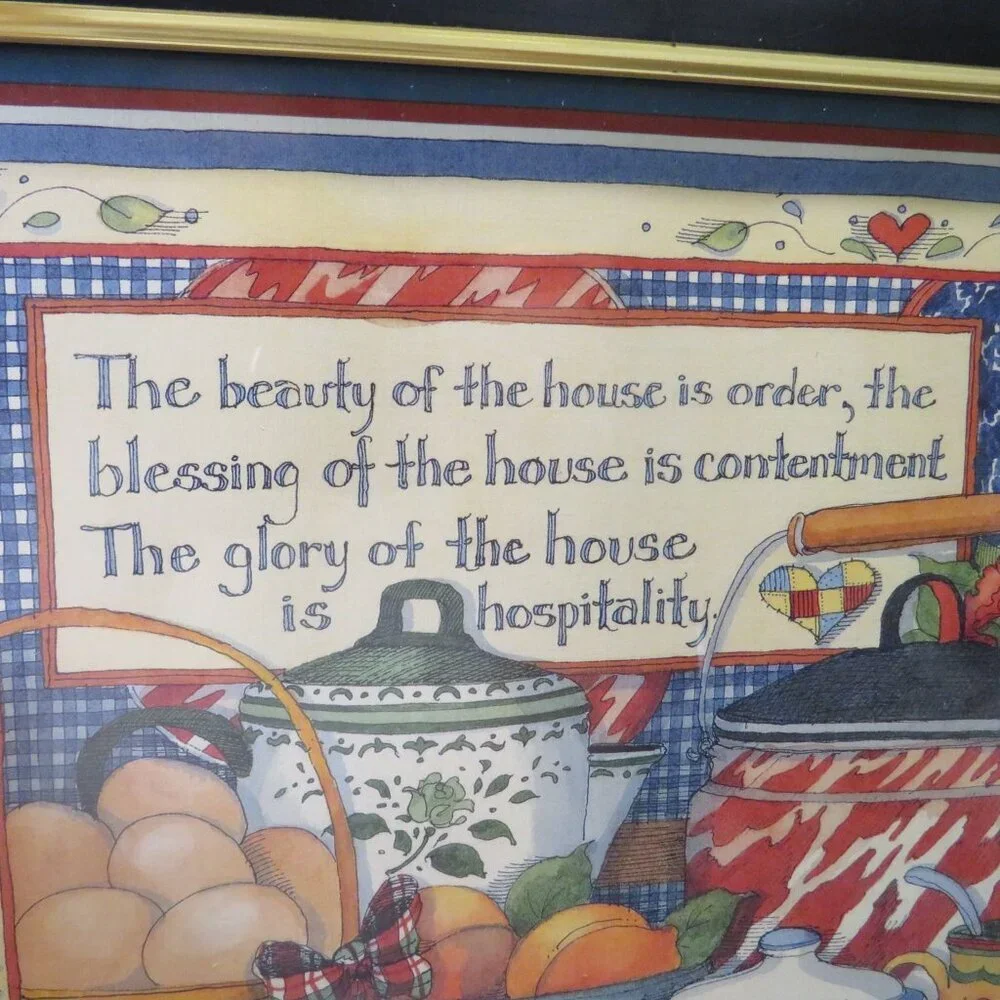 Susan Winget (2) Framed Farmhouse Kitchen themed Prints